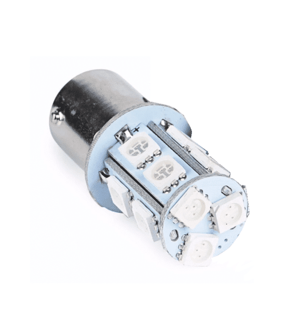 Lumière à 13 DELs SMD 12V 1157 bleue