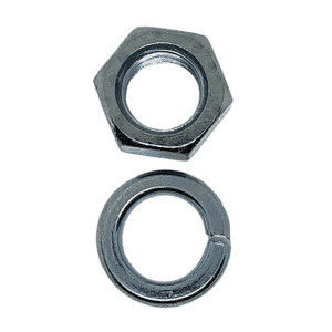 Écrou et rondelle de remorque 3/4 pouce 16706 pour boule d’attelage – fixation fiable et durable pour toutes remorques et véhicules.