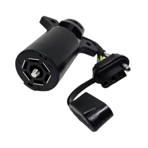 Adaptateur Carquest 70050 – convertit prise remorque 7 broches en connecteur 4 broches, facile à installer, compatible remorques légères.