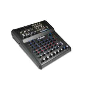 Mixeur 8 canaux MultiMix 8 USB FX avec effets intégrés, interface audio USB, EQ puissant, et effets DSP. Idéal pour l'enregistrement à domicile, le podcasting et le mixage en direct.