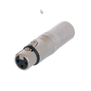 Neutrik NA3F5M – Adaptateur XLR 3 pins femelle vers XLR 5 pins mâle