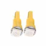 Pack of 2 Yellow T5 mini Wedge LED