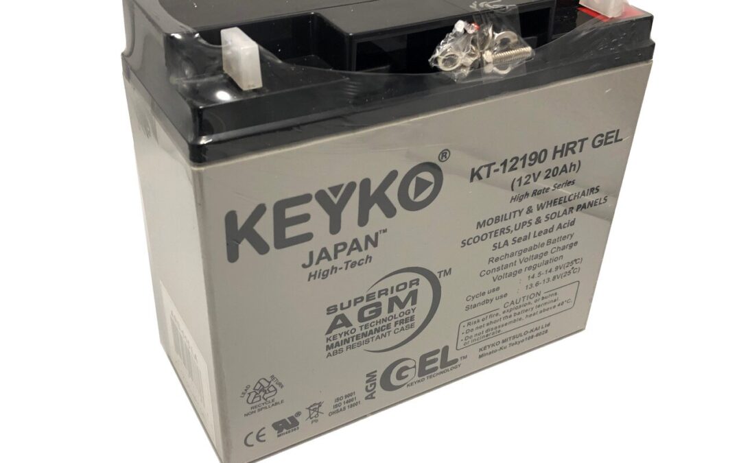 Keyko KT-12190 HRT GEL – GEL / SLA 12V 20Ah Battery