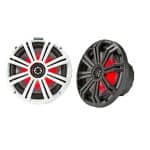 Paire de haut-parleurs marins 8" avec DEL – Kicker 45KM84L