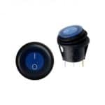 Interrupteur à bascule 3 pins 10A 12V – IS-EC-WP1213BLU
