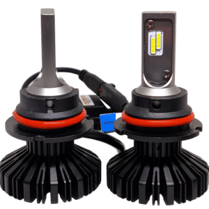 Ensemble de 2 ampoules DEL 9004 Led Master 10XLED9004, 6000 lumens, lumière blanche 6000K, installation facile, compatible 12-24V, éclairage puissant et durable pour véhicule.