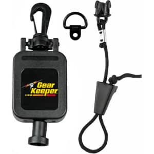 Gear Keeper RT4-4112 : Support rétractable pour microphone CB, offrant une utilisation pratique et un système de rétraction automatique.