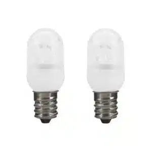 Xtricity C7 LED bulb 1 W - 120 V - 4100 K cool white, 2-pack, 50,000-hour life, ideal for nightlights and decorations.