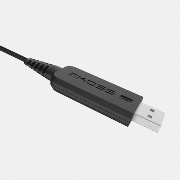 Découvrez le casque de communication CS100 USB de Koss, offrant une qualité sonore exceptionnelle et une clarté de communication cristalline. Parfait pour les télécommunications, les jeux en ligne et bien plus encore.