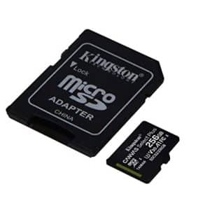 Carte microSD 256GB – Kingston SDCS2/256GBCR