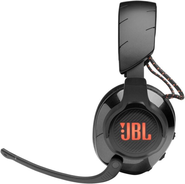 Gaming headset, JBL Quantum 600, wireless, 2.4 GHz, immersive sound, multi-platform compatibility, PC, Mac, PlayStation, Nintendo Switch, directional microphone, noise cancellation, long-lasting comfort, surround sound, long battery life