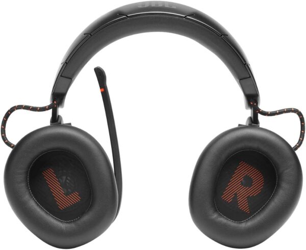 Casque gaming, JBL Quantum 600, sans fil, 2.4 GHz, immersion sonore, compatibilité multi-plateforme, PC, Mac, PlayStation, Nintendo Switch, microphone directionnel, suppression de bruit, confort durable, son surround, autonomie longue durée