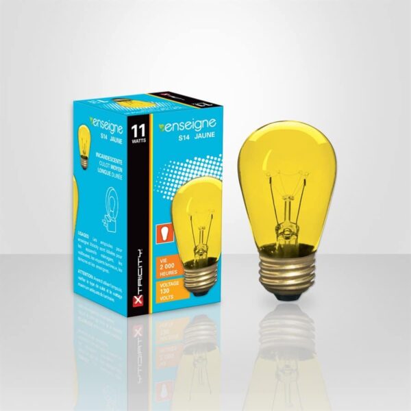 Xtricity 1-63058 – S14 / 11W Yellow Bulb -1