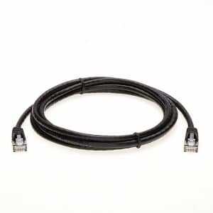 GE 11082 – 6' Black Cat5E Patch Cable