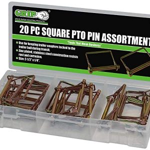 Grip 16282 – Pack of 20 Square PTO Pins
