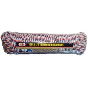 IIT 48740 – 1/4 x 100 Ft Diamond braid rope - Add-Tronique