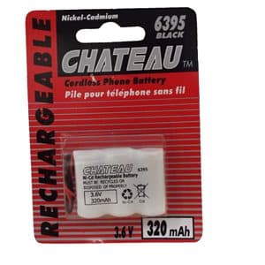 Batterie rechargeable NI-CD – Château 6395BLACK