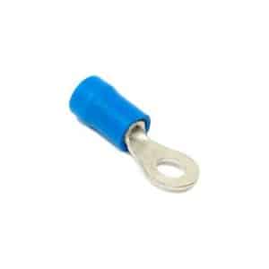 Terminal anneau (bleu) 3,7mm pqt de 100