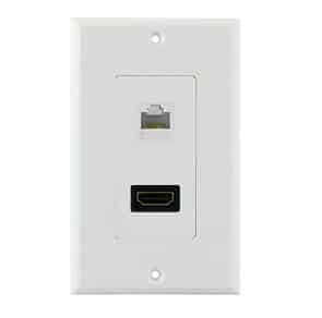 GE 87722 – HDMI and Ethernet Wall Plate