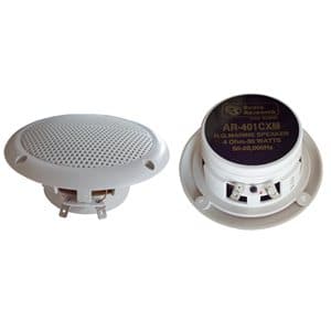 Paire de haut-parleurs marins coaxiaux 4" – Audio Research AR-401CXM