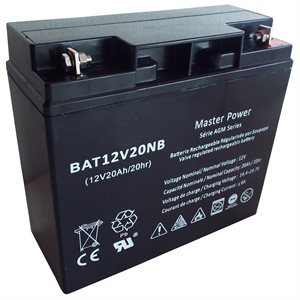 12V 20Ah Rechargeable Battery