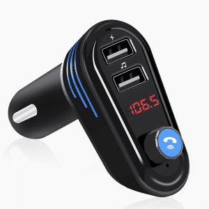 TR8110 – Bluetooth with USB Ports FM Transmitter