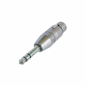 Neutrik NA3FP – 3 Contacts XLR Female to Stereo 1/4 Plug Adapter