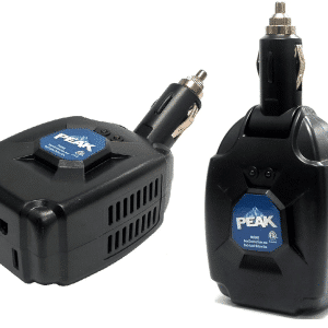 Peak PKCOAM - 12VDC-110VAC 100 Watts with 2.1A USB Inverter