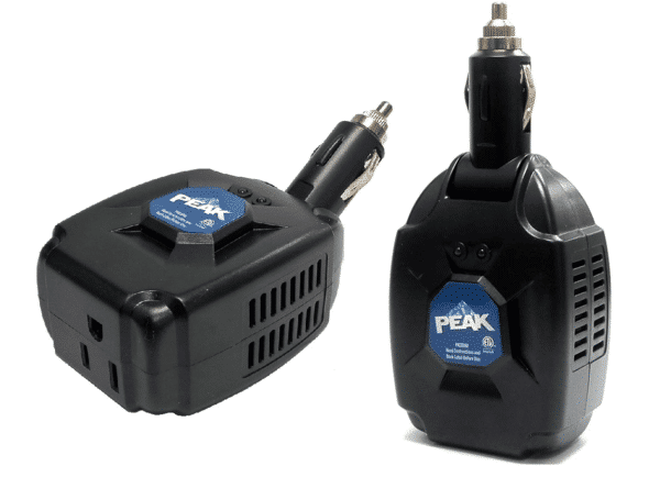 Peak PKCOAM - 12VDC-110VAC 100 Watts with 2.1A USB Inverter