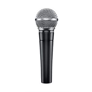 Microphone cardioïde professionnel – Shure SM58-LC