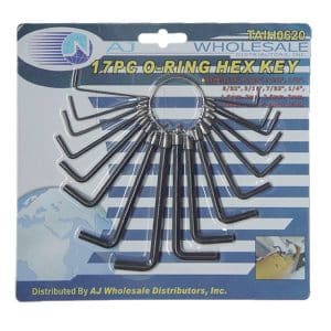 TAIH0620 – Pack of 17 Hex Key