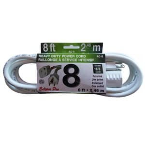 ECLIPSE PRO AC-8 – 8' 3/16 Heavy Duty Extension Cord
