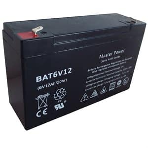 6V 12Ah  Rechargeable Battery