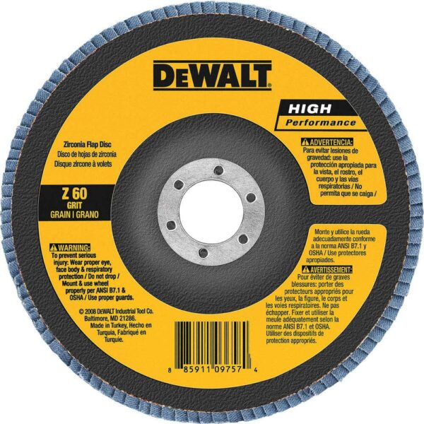 DeWalt DW8319 – Type 29 Flap Disc