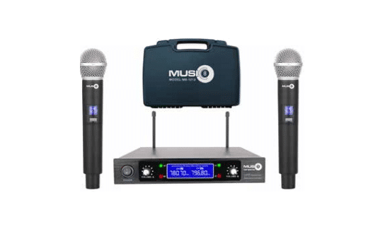 Système professionnel de microphone sans-fil – Music 8 M8-200HH