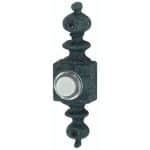 Bouton de sonnette vert illuminé