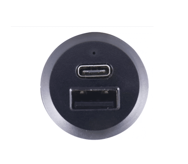 Chargeur USB double pour voiture – PHILIPS DLP2557/37 -1