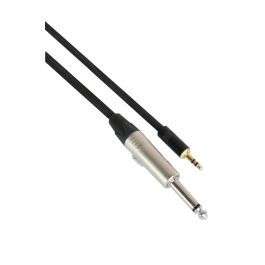 Câble 1/8 mini TRS 1/4" 3' – Digiflex NKP-3 