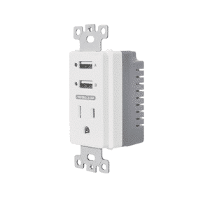 Réceptacle AC avec 2 prises USB 2.4A – S9P139 -1