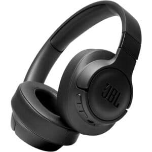 JBL TUNE760NC Bluetooth headphones with active noise reduction (ANC), up to 35 hours of battery life, foldable design, and legendary JBL sound for immersive listening.