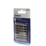 Ensemble d'embouts carrées pour perceuse PQT de 7 – Kobalt 0459104