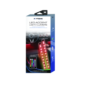 Xtreme XLB7-1028-BLK – Pack of 2 12V Indoor LED Light Bar