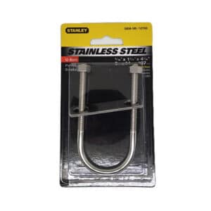 Stainless steel U-bolt 5/16″ x 1-3/4″ x 4-1/4″ - Stanley S838-185 - Several sizes available online and in store