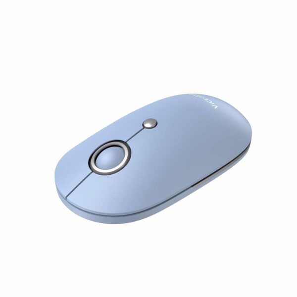 Souris sans-fil 2.4GHz bleue glacier – Victsing VTPC288AL