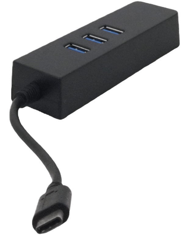 USB 3.1 TYPE C TO USB 3.03 PORT + ETHERNET ADAPTER
