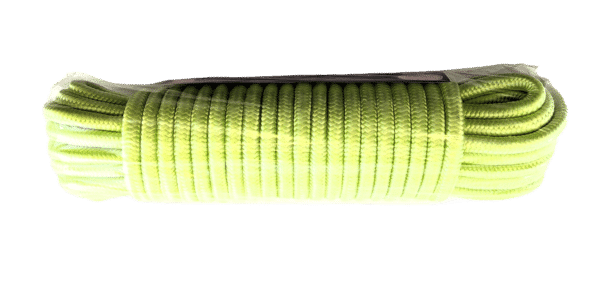 Braided Phosphorescent Rope 3/8" x 50'