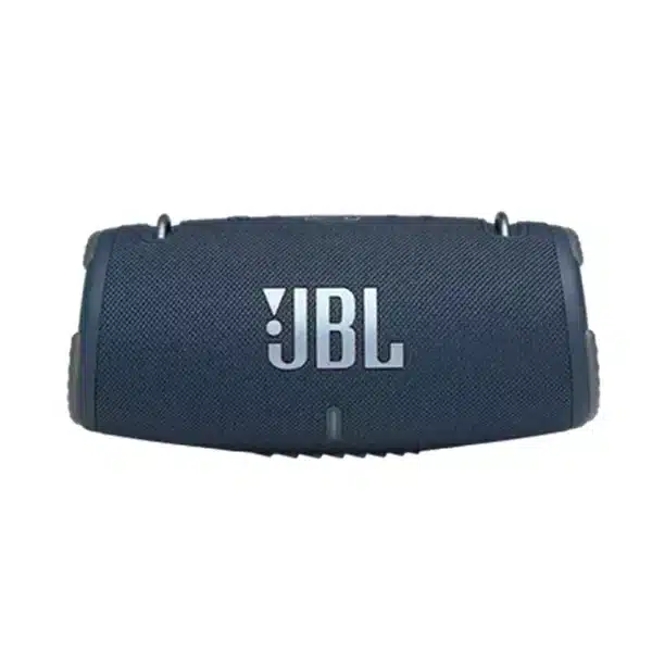 The JBL Xtreme 3 offers powerful JBL Original Pro sound, 15 hours of battery life and an IP67 waterproof design. Perfect for all your adventures, it connects easily via Bluetooth and integrates PartyBoost for an immersive music experience.