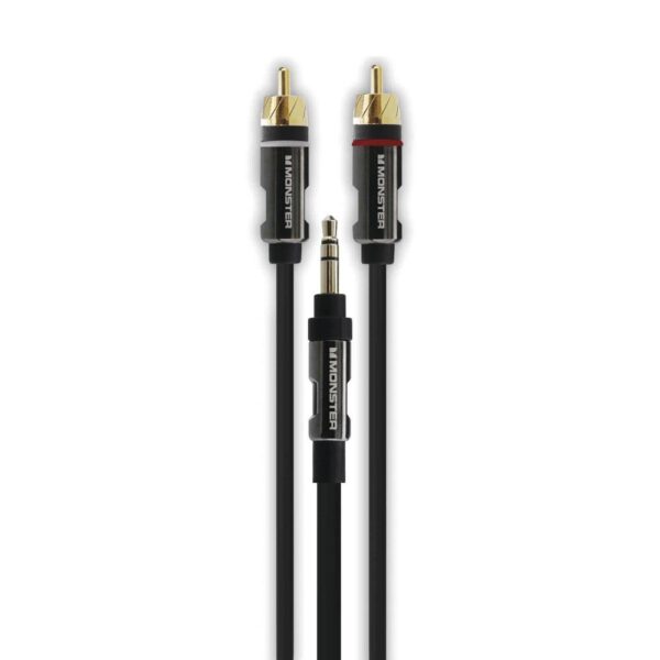 Câble Audio RCA Monster de 6 pieds vers 3,5 mm