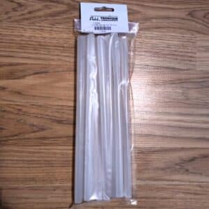 Bâtons de colle chaude 10 pouces 12 mm paquet de 10, forte adhérence 25 LBS, compatibles pistolets à colle pour bricolage et réparation.