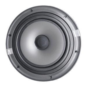Woofer 8 pouces Acoustic Research 1210152-5, 6 ohms. Idéal pour la réparation et la restauration d’enceintes audio avec des basses profondes et précises.